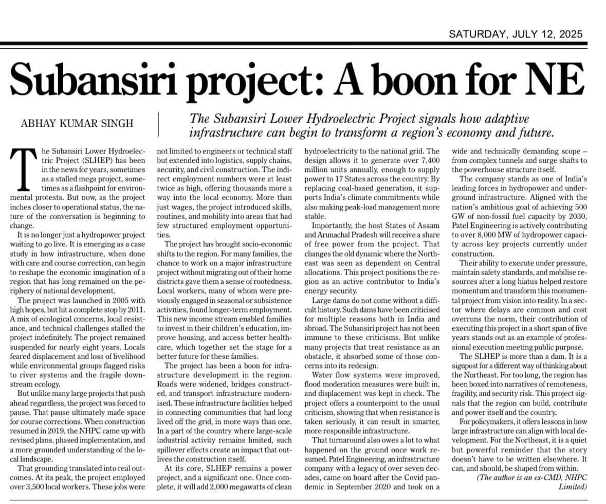 Assam Tribune Coverage